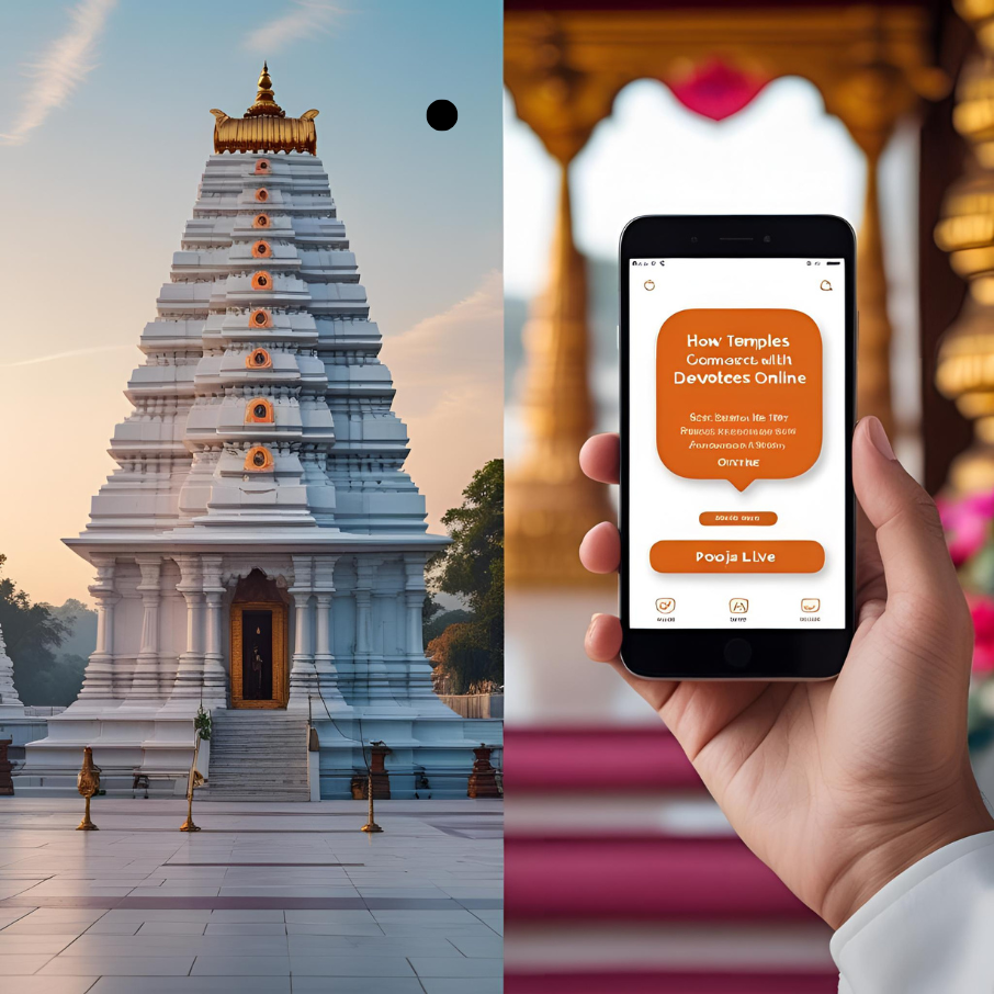 How Temples Can Stay Connected with Devotees Online